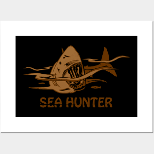 Sea hunter Posters and Art
